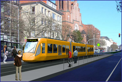 Kiel, Montage Holtenauer Straße